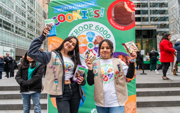 Girl Scout cookie season is here!